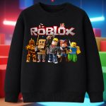 6153kv Детска ватирана блуза Roblox