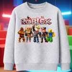 6153kv Детска ватирана блуза Roblox
