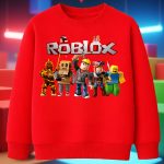 6153kv Детска ватирана блуза Roblox