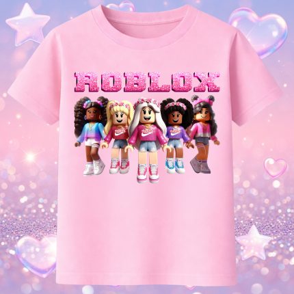 6154k Детска тениска Roblox Girls