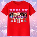 6154k Детска тениска Roblox Girls