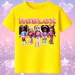 6154k Детска тениска Roblox Girls