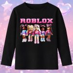 6154kb Детска блуза Roblox Girls