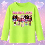 6154kb Детска блуза Roblox Girls