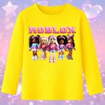 6154kb Детска блуза Roblox Girls