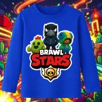 6155kb Детска блуза Brawl Stars Battle Heroes