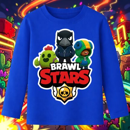 6155kb Детска блуза Brawl Stars Battle Heroes