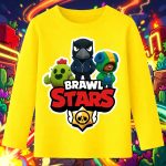 6155kb Детска блуза Brawl Stars Battle Heroes