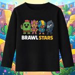 6156kb Детска блуза Brawl Stars Cartoon