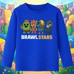 6156kb Детска блуза Brawl Stars Cartoon