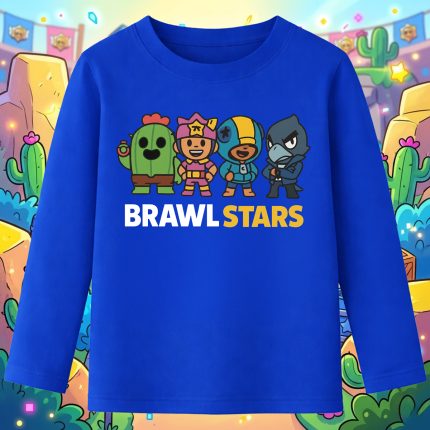 6156kb Детска блуза Brawl Stars Cartoon