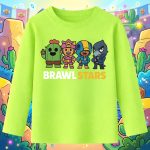 6156kb Детска блуза Brawl Stars Cartoon