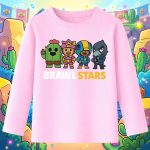 6156kb Детска блуза Brawl Stars Cartoon