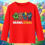6156kb Детска блуза Brawl Stars Cartoon