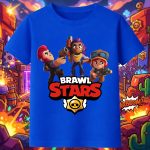 6157k Детска тениска Brawl Stars Battle
