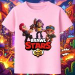 6157k Детска тениска Brawl Stars Battle