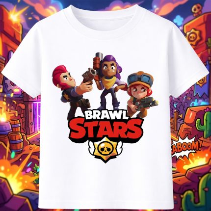 6157k Детска тениска Brawl Stars Battle