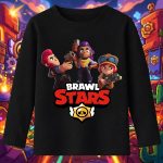 6157kv Детска ватирана блуза Brawl Stars Battle