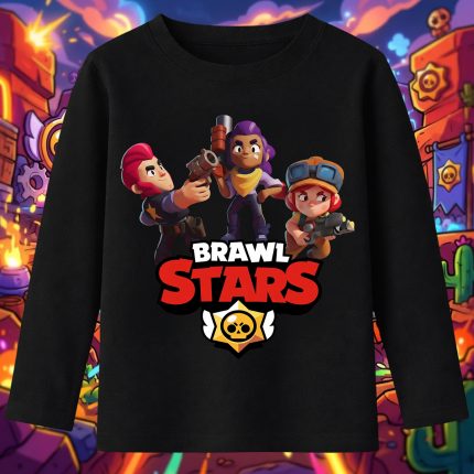 6157kv Детска ватирана блуза Brawl Stars Battle