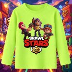6157kv Детска ватирана блуза Brawl Stars Battle