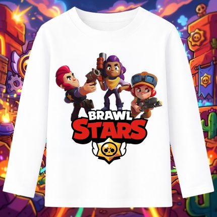 6157kv Детска ватирана блуза Brawl Stars Battle