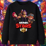6157kv Детска ватирана блуза Brawl Stars Battle