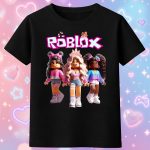 6158k Детска тениска Roblox Princess Squad