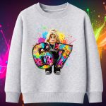 6159kv Детска ватирана блуза Roblox Girl Avatar
