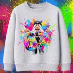 6160kv Детска ватирана блуза Roblox Girl Avatar STR