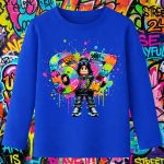 6161kb Детска блуза Roblox Girl Avatar Graffiti