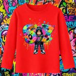 6161kb Детска блуза Roblox Girl Avatar Graffiti