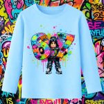 6161kb Детска блуза Roblox Girl Avatar Graffiti