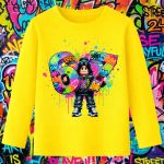 6161kb Детска блуза Roblox Girl Avatar Graffiti