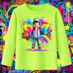 6163kb Детска блуза Roblox Boy Avatar Rainbow