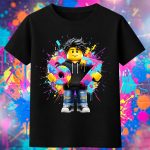 6164k Детска тениска Roblox Boy Avatar Graffiti
