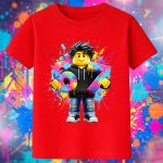 6164k Детска тениска Roblox Boy Avatar Graffiti