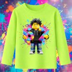 6164kb Детска блуза Roblox Boy Avatar Graffiti