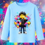 6164kb Детска блуза Roblox Boy Avatar Graffiti