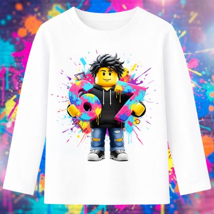 6164kb Детска блуза Roblox Boy Avatar Graffiti
