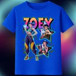 6166k Детска тениска K-Pop Demon Hunters Zoey