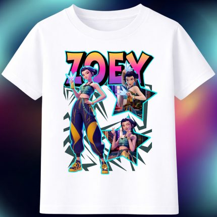6166k Детска тениска K-Pop Demon Hunters Zoey