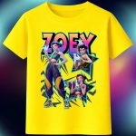 6166k Детска тениска K-Pop Demon Hunters Zoey