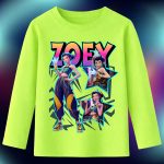 6166kb Детска блуза K-Pop Demon Hunters Zoey