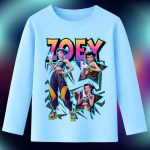 6166kb Детска блуза K-Pop Demon Hunters Zoey