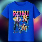 6167k Детска тениска K-Pop Demon Hunters Rumi