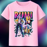 6167k Детска тениска K-Pop Demon Hunters Rumi