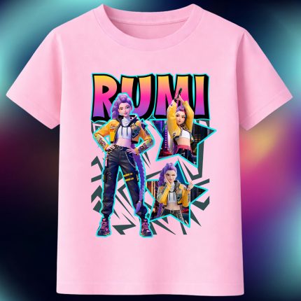 6167k Детска тениска K-Pop Demon Hunters Rumi