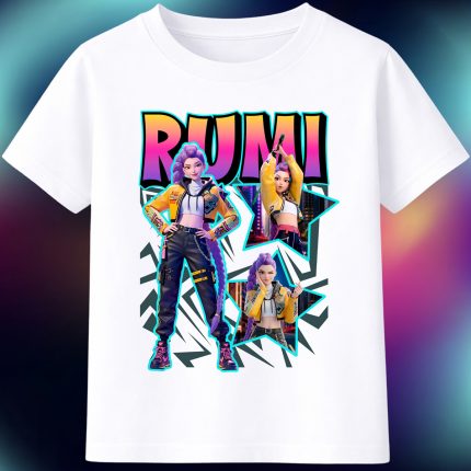 6167k Детска тениска K-Pop Demon Hunters Rumi