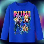 6167kb Детска блуза K-Pop Demon Hunters Rumi