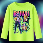6167kb Детска блуза K-Pop Demon Hunters Rumi